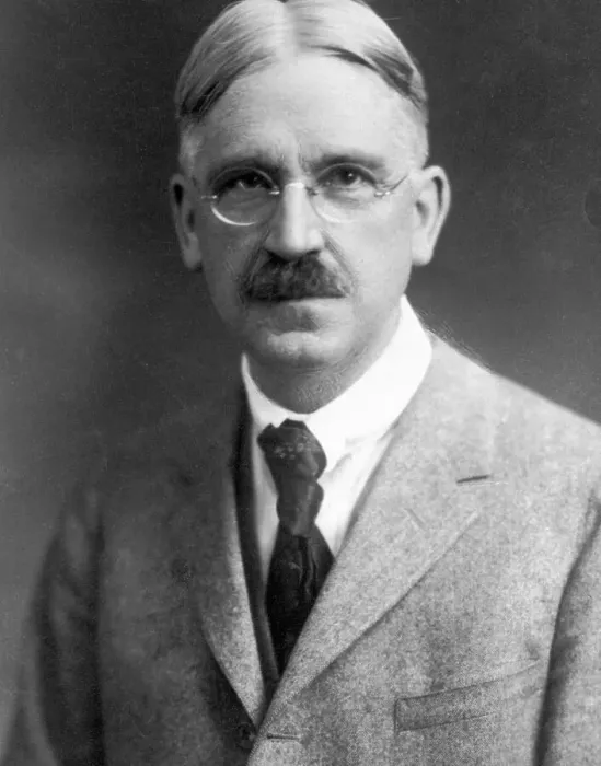 Framed Print : Portrait of John Dewey Framed Print : Portrait of John Dewey