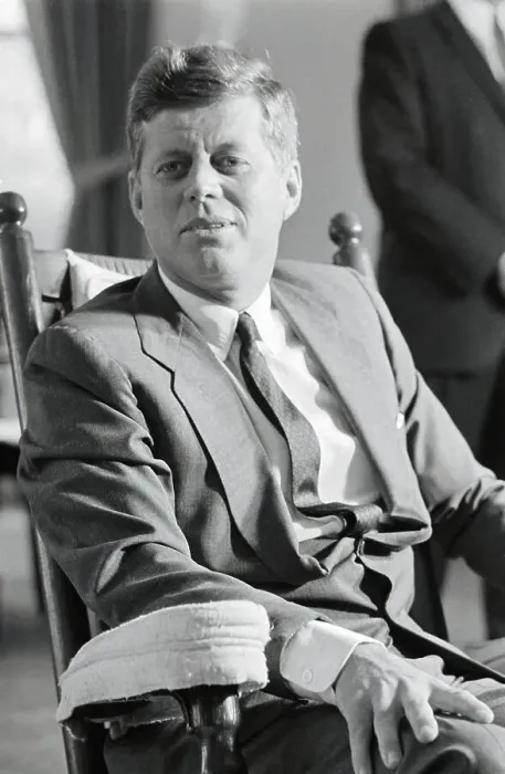 Framed Print : Portrait of John F. Kennedy Sitting Framed Print : Portrait of John F. Kennedy Sitting