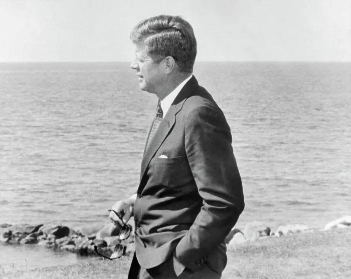 Framed Print : Portrait of John Fitzgerald Kennedy Framed Print : Portrait of John Fitzgerald Kennedy