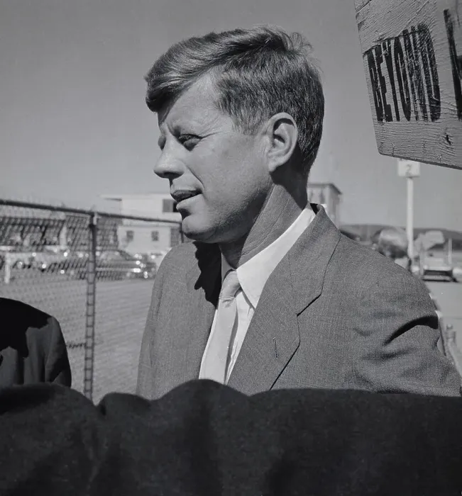 Framed Print : Portrait of John Fitzgerald Kennedy Framed Print : Portrait of John Fitzgerald Kennedy