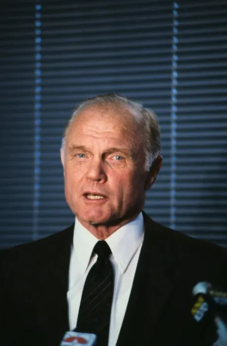 Framed Print : Portrait of John Glenn Framed Print : Portrait of John Glenn