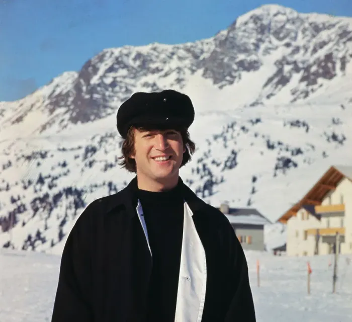 Framed Print : Portrait of John Lennon Framed Print : Portrait of John Lennon