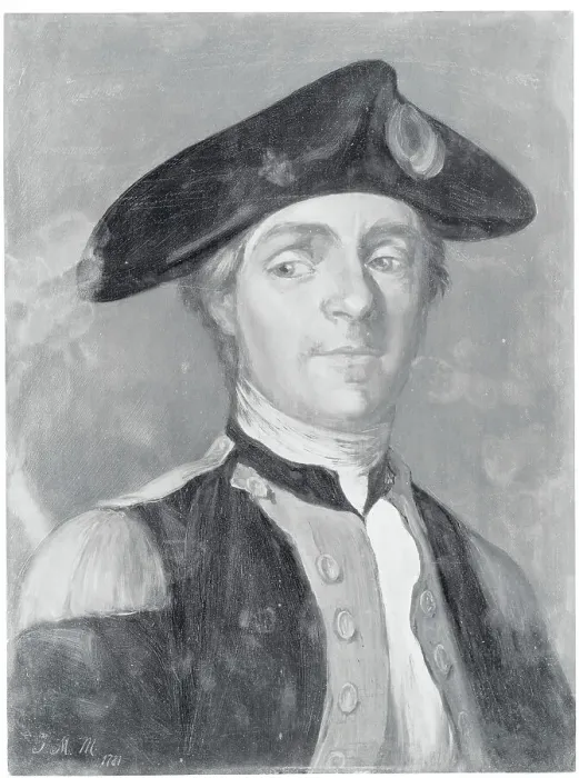 Framed Print : Portrait of John Paul Jones Framed Print : Portrait of John Paul Jones