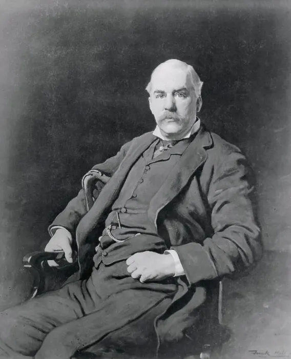 Framed Print : Portrait of John Pierpont Morgan Framed Print : Portrait of John Pierpont Morgan