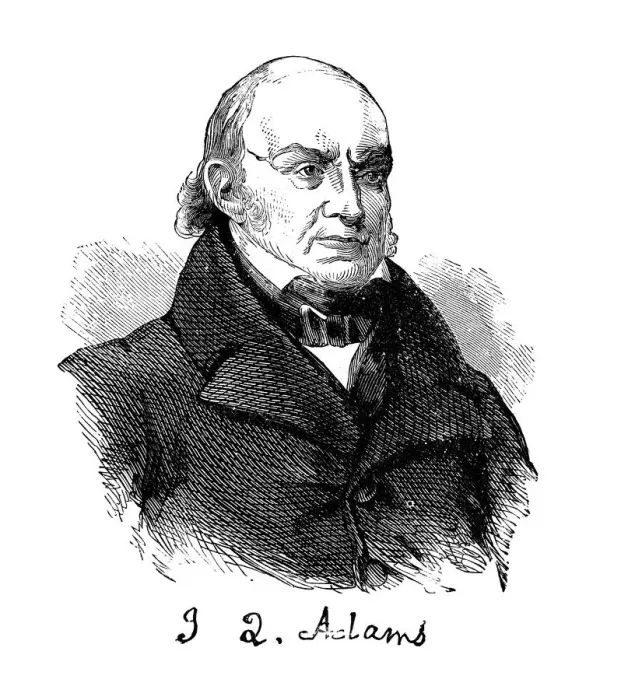 Framed Print : Portrait of John Quincy Adams, sixth president of the United States, from 1825 to 1829 Framed Print : Portrait of John Quincy Adams, sixth president of the United States, from 1825 to 1829