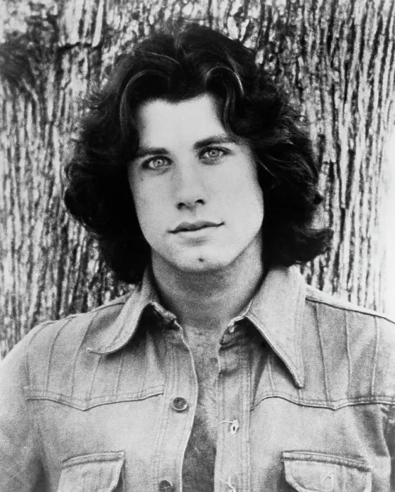 Framed Print : Portrait of John Travolta Framed Print : Portrait of John Travolta