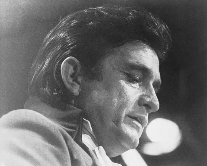 Framed Print : Portrait of Johnny Cash Framed Print : Portrait of Johnny Cash