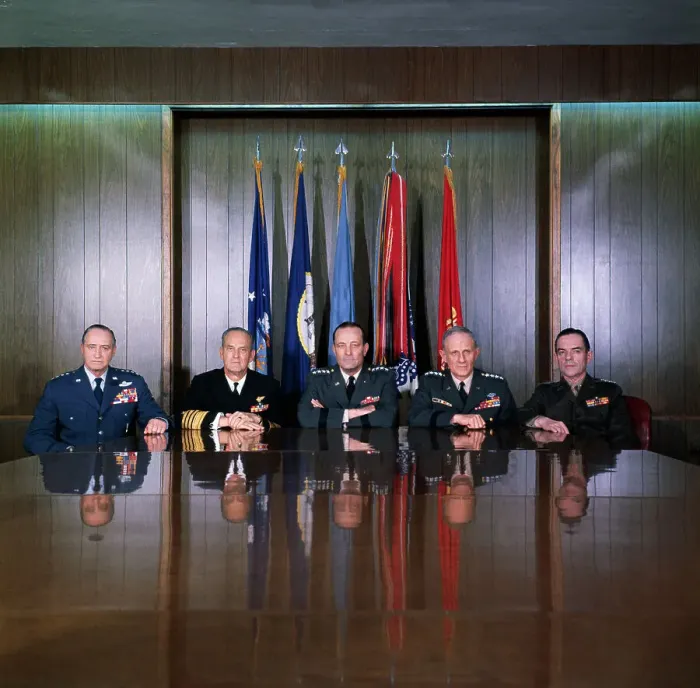 Framed Print : Portrait of Joint Chiefs of Staff Framed Print : Portrait of Joint Chiefs of Staff