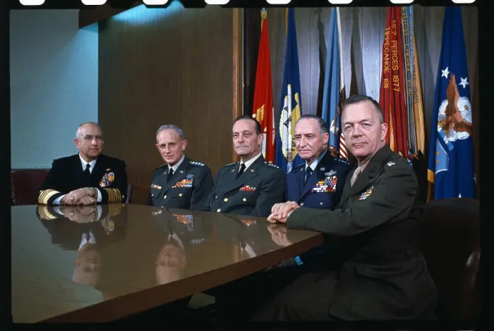 Framed Print : Portrait of Joint Chiefs of Staff at Pentagon Framed Print : Portrait of Joint Chiefs of Staff at Pentagon