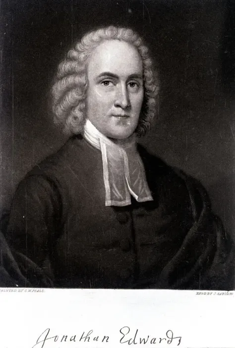 Framed Print : Portrait of Jonathan Edwards Framed Print : Portrait of Jonathan Edwards