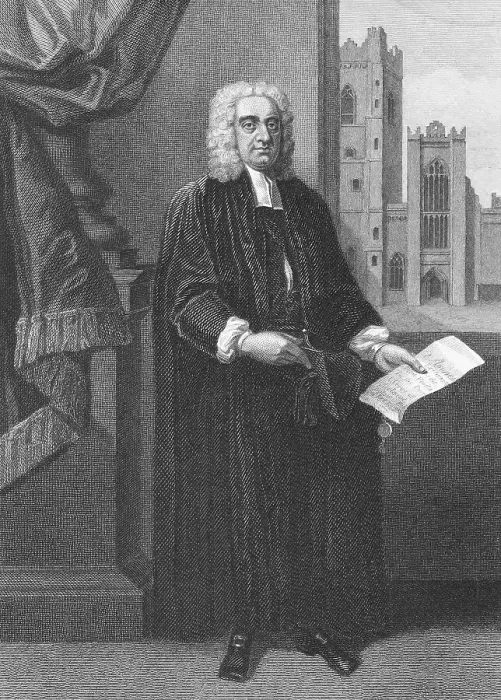 Framed Print : Portrait of Jonathan Swift Framed Print : Portrait of Jonathan Swift