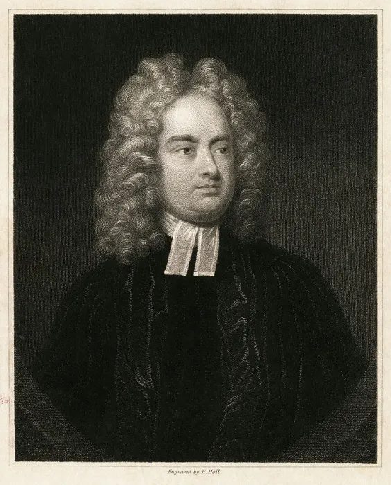 Framed Print : Portrait of Jonathan Swift by Benjamin Holl Framed Print : Portrait of Jonathan Swift by Benjamin Holl