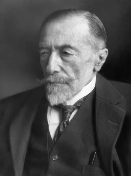 Framed Print : Portrait of Joseph Conrad Framed Print : Portrait of Joseph Conrad