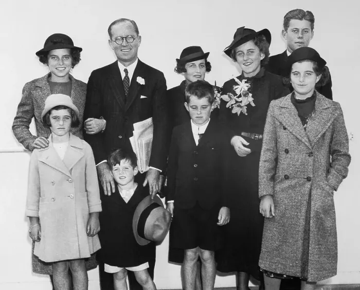 Framed Print : Portrait of Joseph P. Kennedy and His Family