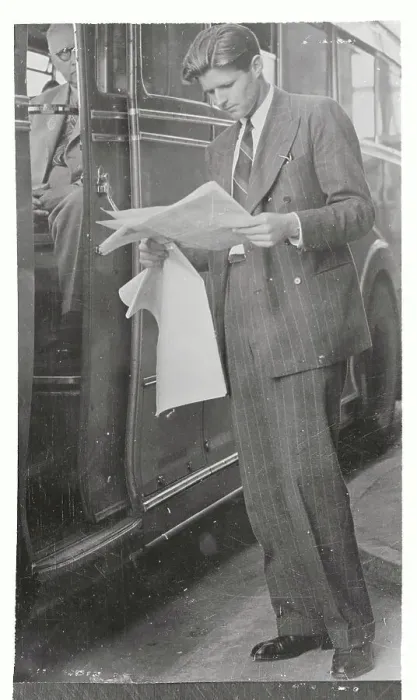 Framed Print : Portrait of Joseph P Kennedy Jr