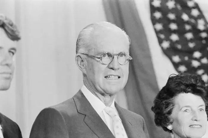 Framed Print : Portrait of Joseph Patrick Kennedy Framed Print : Portrait of Joseph Patrick Kennedy