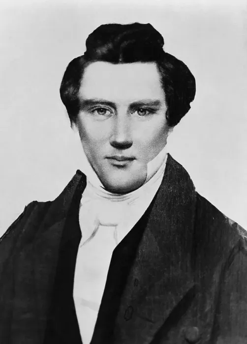 Framed Print : Portrait of Joseph Smith, Mormon Prophet Framed Print : Portrait of Joseph Smith, Mormon Prophet
