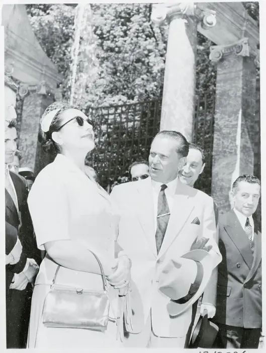 Framed Print : Portrait of Josip Broz Tito and His Wife Framed Print : Portrait of Josip Broz Tito and His Wife