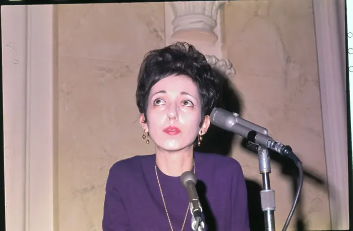 Framed Print : Portrait of Joyce Carol Oates