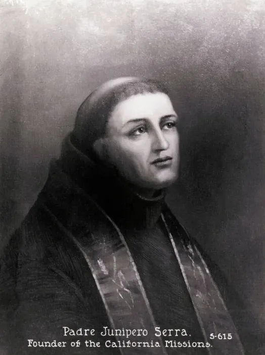Framed Print : Portrait of Junipero Serra Framed Print : Portrait of Junipero Serra