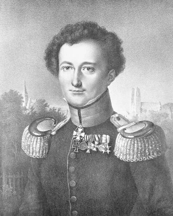 Framed Print : Portrait Of Karl Von Clausewitz Framed Print : Portrait Of Karl Von Clausewitz