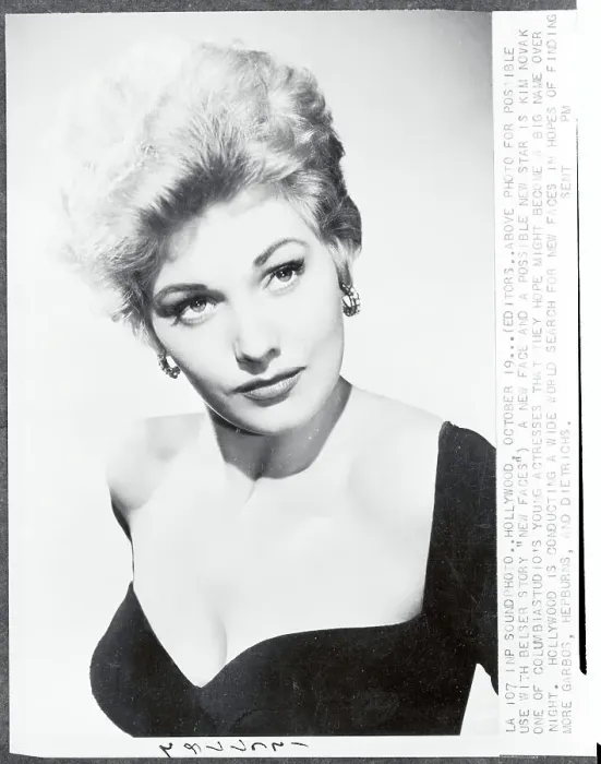 Framed Print : Portrait of Kim Novak