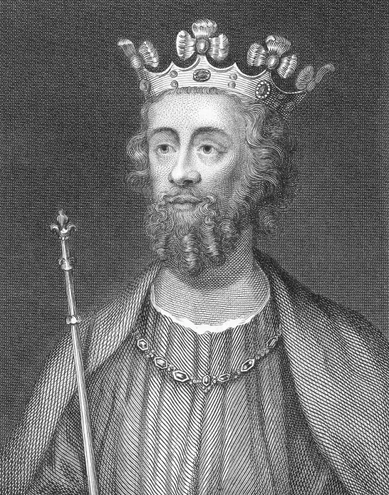 Framed Print : Portrait of King Edward II of England Framed Print : Portrait of King Edward II of England