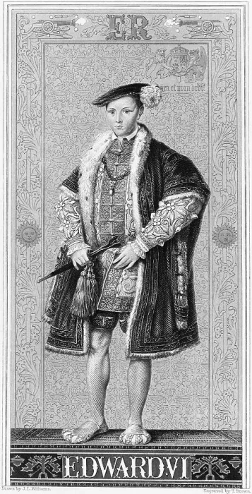 Framed Print : Portrait of King Edward VI Framed Print : Portrait of King Edward VI