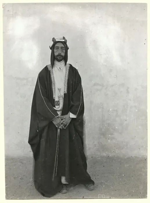 Framed Print : Portrait of King Faisal Framed Print : Portrait of King Faisal