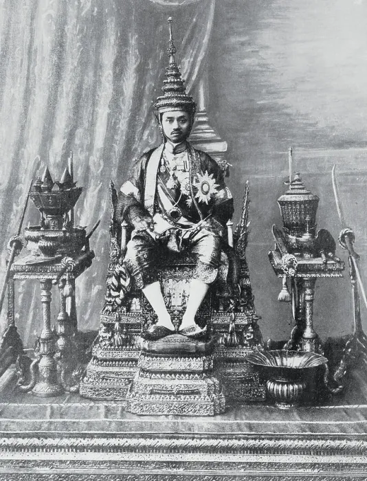 Framed Print : Portrait of King Prajadhipok
