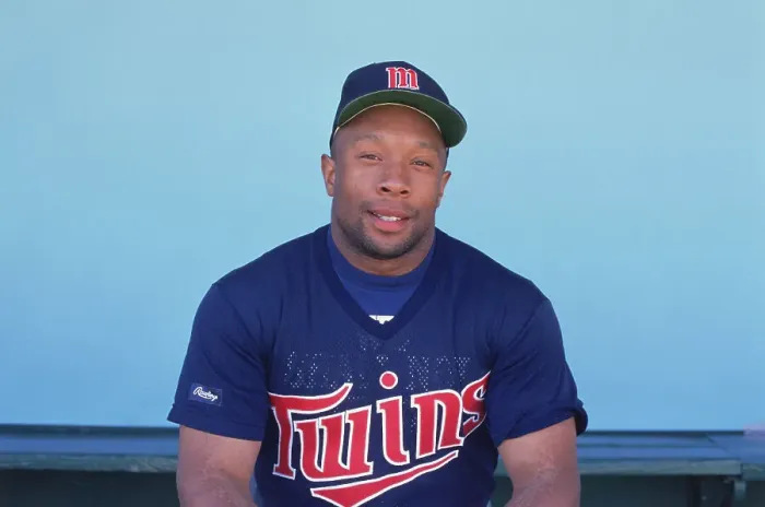 Framed Print : Portrait of Kirby Puckett Framed Print : Portrait of Kirby Puckett