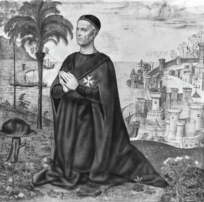 Framed Print : Portrait of Knight of Hospitalers Framed Print : Portrait of Knight of Hospitalers