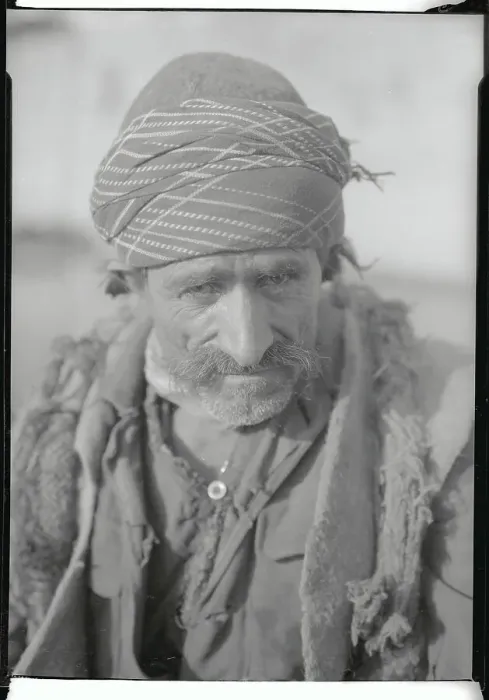 Framed Print : Portrait of a Kurtish Man Framed Print : Portrait of a Kurtish Man