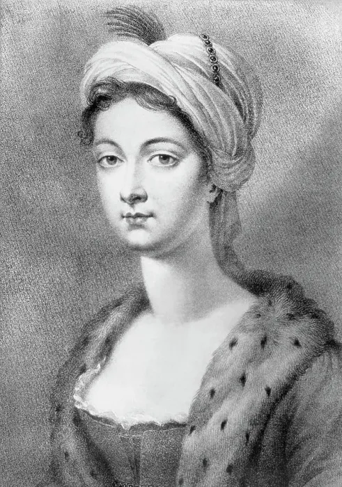 Framed Print : Portrait of Lady Mary Wortley Montagu Framed Print : Portrait of Lady Mary Wortley Montagu