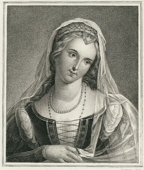 Framed Print : Portrait Of Laura- Petrarch'S Beloved Framed Print : Portrait Of Laura- Petrarch'S Beloved