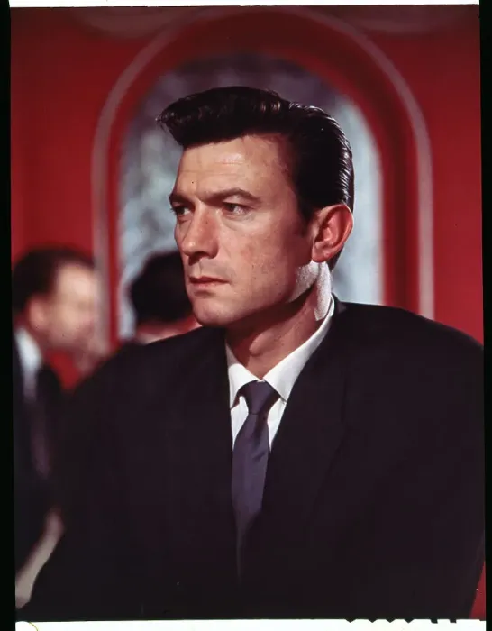 Framed Print : Portrait of Laurence Harvey Framed Print : Portrait of Laurence Harvey
