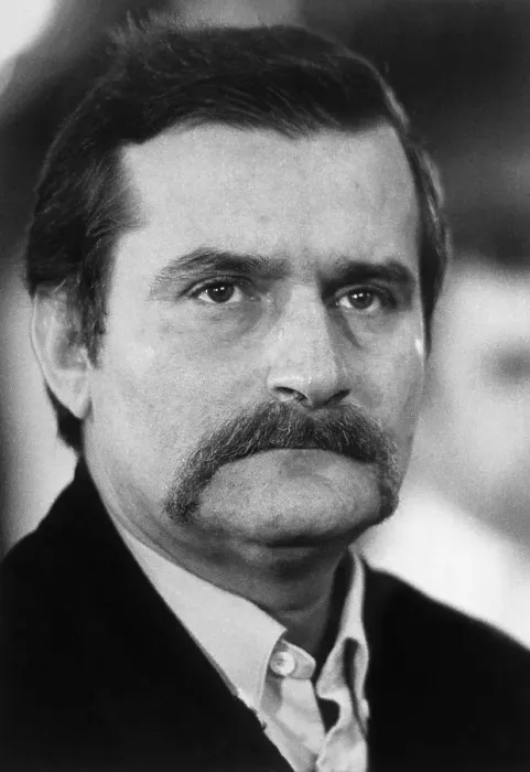 Framed Print : Portrait of Lech Walesa Framed Print : Portrait of Lech Walesa