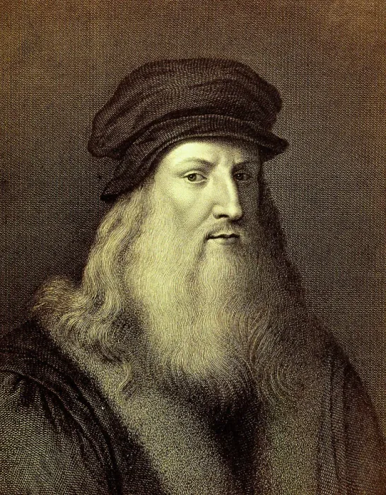 Framed Print : Portrait of Leonardo Da Vinci Framed Print : Portrait of Leonardo Da Vinci