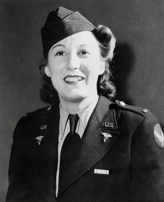 Framed Print : Portrait of Lieutenant Elsie S. Ott Framed Print : Portrait of Lieutenant Elsie S. Ott