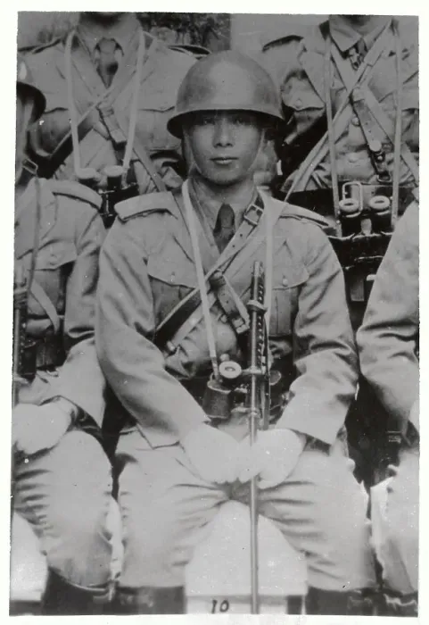 Framed Print : Portrait of Lieutenant Isao Oyama Sitting Framed Print : Portrait of Lieutenant Isao Oyama Sitting