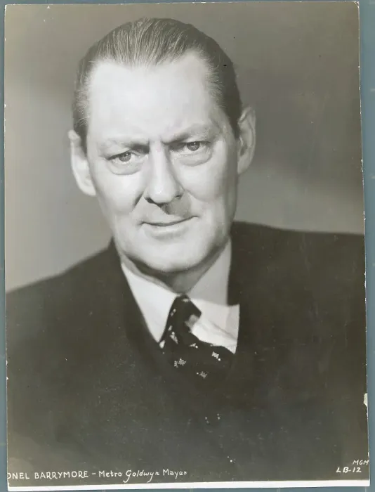 Framed Print : Portrait of Lionel Barrymore Framed Print : Portrait of Lionel Barrymore