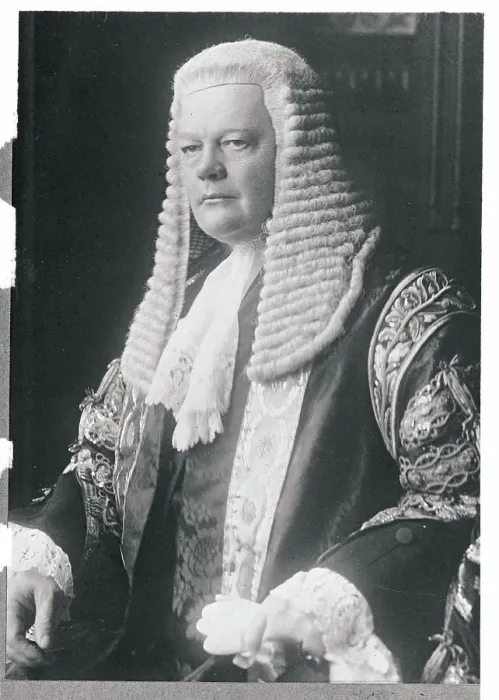 Framed Print : Portrait of Lord Hailsham Framed Print : Portrait of Lord Hailsham