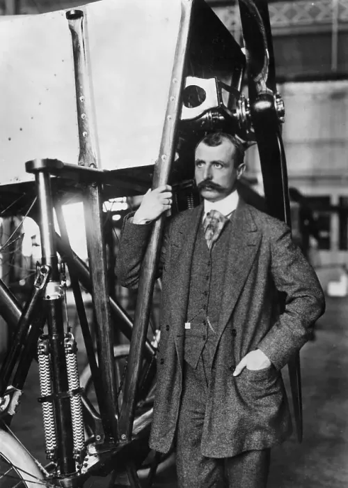 Framed Print : Portrait Of Louis Bleriot Framed Print : Portrait Of Louis Bleriot