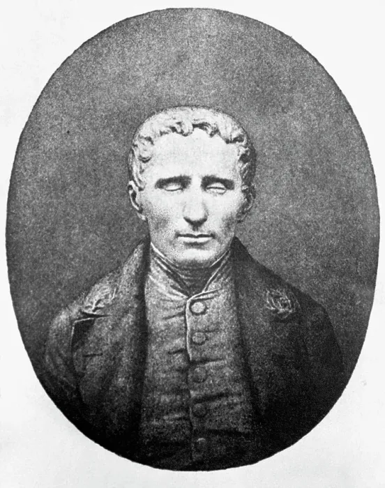 Framed Print : Portrait Of Louis Braille Framed Print : Portrait Of Louis Braille