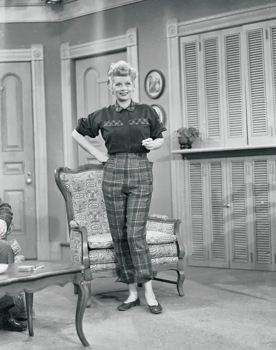 Framed Print : Portrait of Lucille Ball on Set of I Love Lucy Framed Print : Portrait of Lucille Ball on Set of I Love Lucy