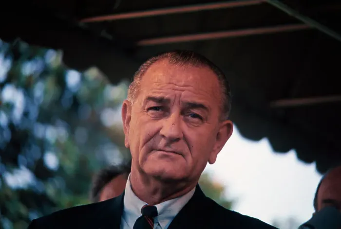 Framed Print : Portrait of Lyndon B. Johnson Framed Print : Portrait of Lyndon B. Johnson