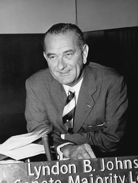 Framed Print : Portrait of Lyndon B. Johnson Framed Print : Portrait of Lyndon B. Johnson