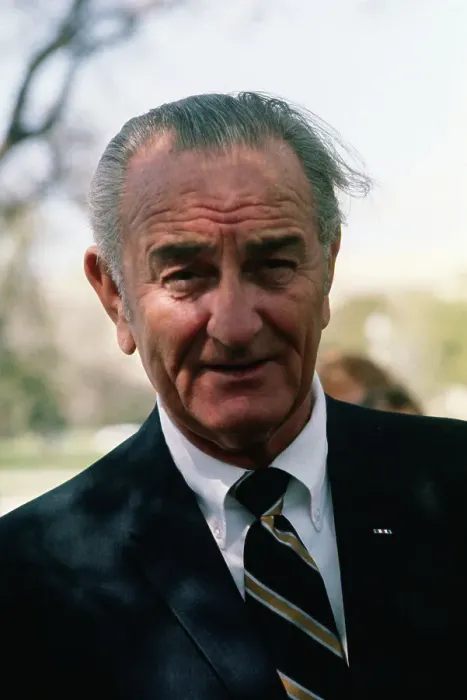 Framed Print : Portrait of Lyndon Johnson