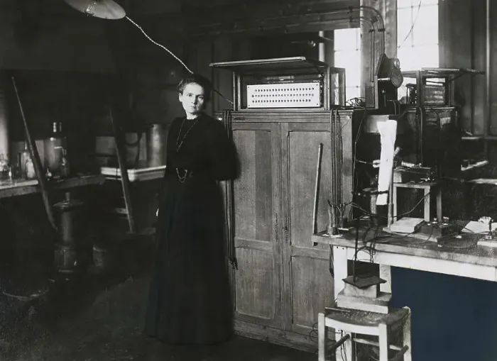 Framed Print : Portrait of Madame Curie Framed Print : Portrait of Madame Curie