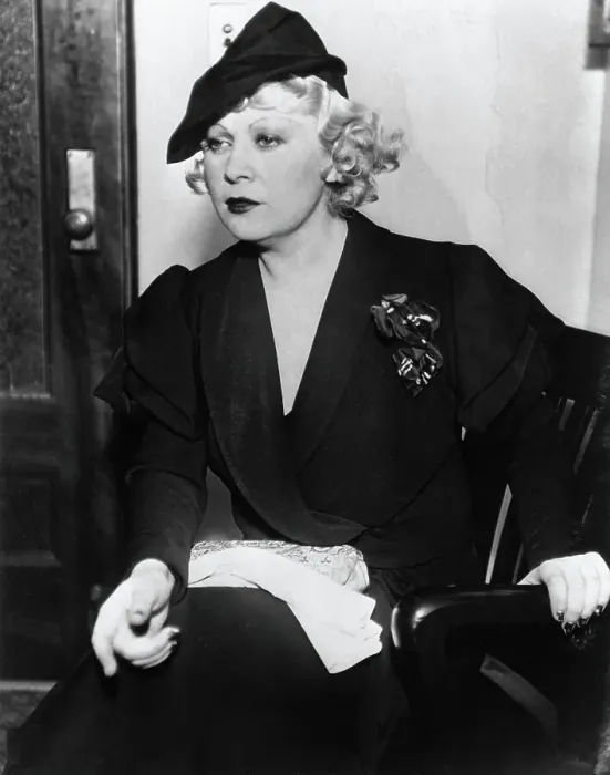 Framed Print : Portrait of Mae West